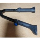 Alu Zweibeinständer, verstellbar, schwarz, NEU