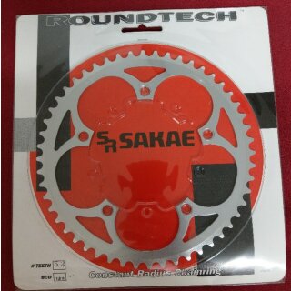 SAKAE Roundtech Kettenblatt, Rennrad, 52 Zähne, 130mm Lochkreis, NEU in Originalverpackung