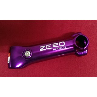 Shogun Zero Ahead Alu Vorbau, 1&ldquo;, 120mm, 10°, purple, NEU