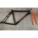 Shogun MTB Rahmen, 7005 Alu, 52cm, schwarz, inkl....