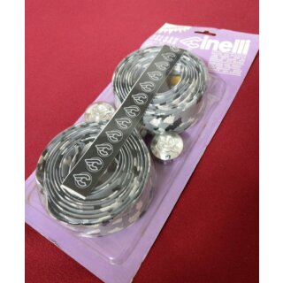 Cinelli Splash Colors Lenkerband, Kork, grau/schwarz/weiß, NEU