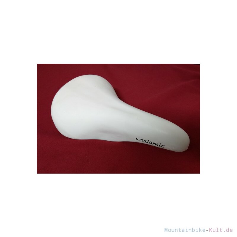 Selle Italia Lady Anatomic – Femme – Vintage 1980 – 347g – Blanche (occasion)