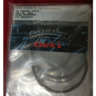 Clarks MTB Bremszug, Innenzug, 1525mm, beschichtet, inkl. Endkappe, NEU