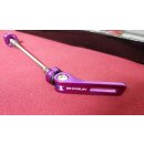 Shogun Quick Stick Schnellspanner, Vorderrad+Hinterrad, 92g, purple, NEU