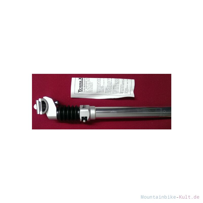 Shogun Quick Stick Sattelstütze Schnellspanner, CrMo, Silber, NEU, NOS