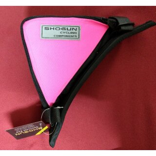 Shogun MTB / ATB Rahmentasche, Schultertasche, Nylon, pink/schwarz, NEU