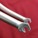 Shogun Fat Alloy MTB Aluminium-Gabel, 1 1/8" Gewindeschaft, 190mm Länge, Alu roh, 770g, NEU