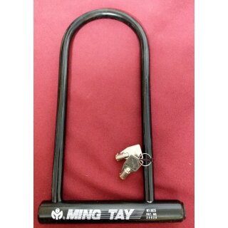 Ming-Tay MT-3025 Bügelschloss, extralange ca. 30cm, mit 2 Schlüsseln, NEU