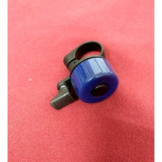 Mini-Glocke, Klingel, blau, NEU