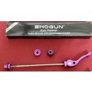 Shogun Flex Fighter, Alu mit CrMo-Achse, hinten, purple, NEU, OVP