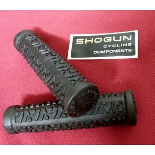 Shogun Gel Lenkergriffe, schwarz, inkl. Shogun-Aufkleber, NEU