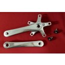 Sachs Quarz MTB Kurbeln, 110mm Standard-Lochkreis, 170mm, inkl. Kurbelschrauben, silber, NEU