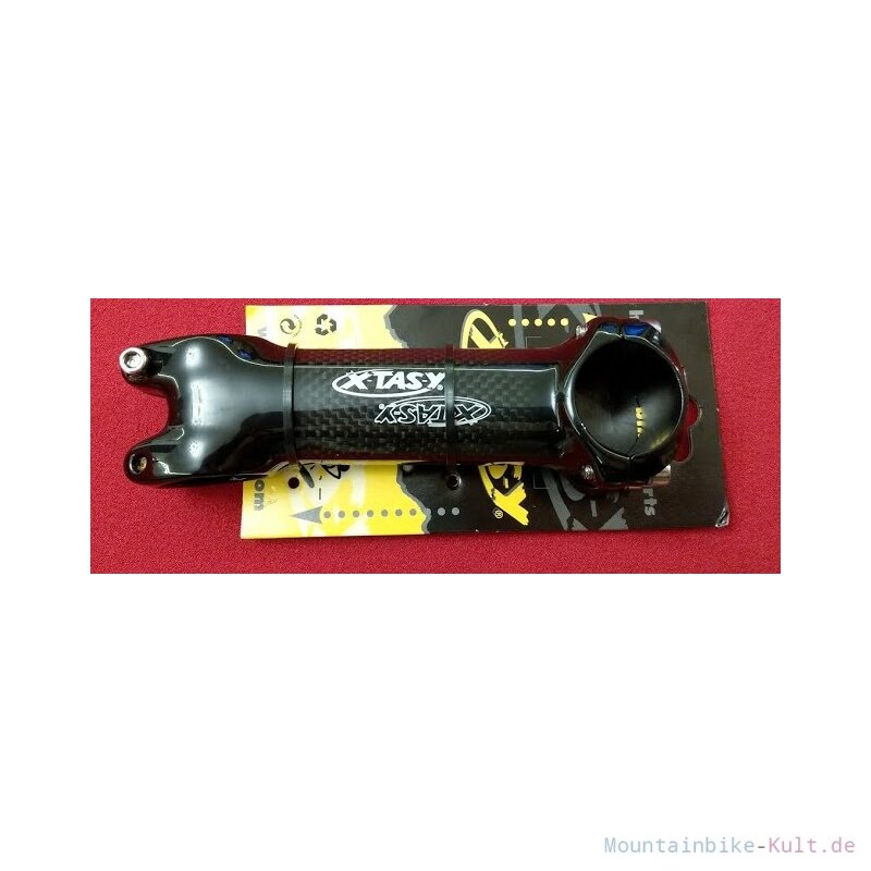 X-Tasy Roadrace Carbon Rennrad-Vorbau, 1 1/8" Ahead, 31,8mm Lenkerkle