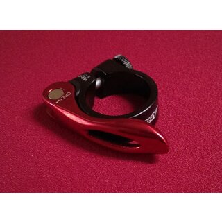 Produktbild von CEDAR BRIGHT Sattelstützen-Klemme Alu - Schnellspanner Für Fahrrad 34,9/31,8/28,6mm | Nur 40g Leicht