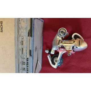 Sachs Quarz Schaltwerk, rosa Logo, long-cage, NEU in Originalverpackung