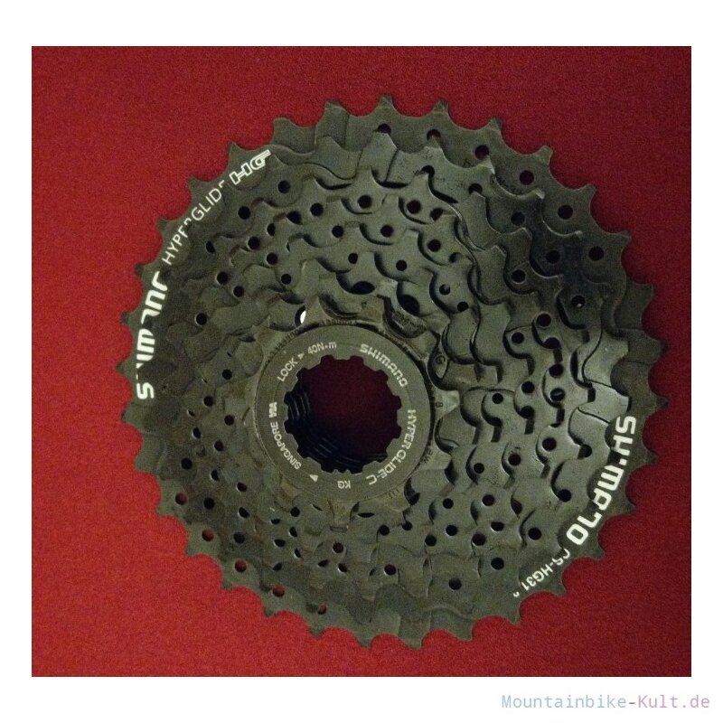 Shimano CS-HG31 Kassette, 8-fach, 11-32 Zähne, HG, schwarz, NEU