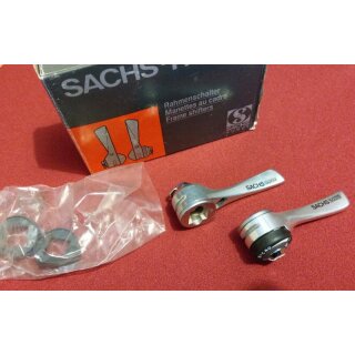 Sachs 5000 Rennrad-Schalthebel, 2/7-fach, silber, NEU in Originalverpackung