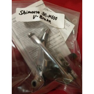 Shimano Deore LX BR-M600 V-Brakes, silber, Paar, NEU