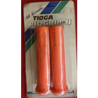 Tioga Biogrip II Lenkergriffe, MTB, orange, NEU