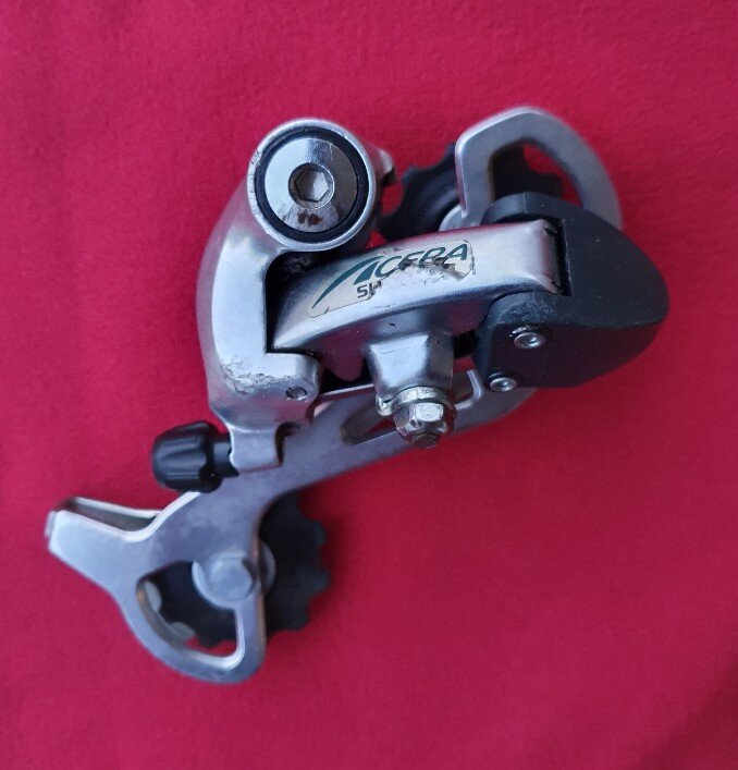 SHIMANO SCHALTWERK ACERA RD-M360 7/8-fach schwarz EUR 29,95 - DE