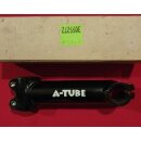 Bike-tech A-Tube Vorbau, Alu, 1" Ahead, 130mm, 0°, schwarz, NEU