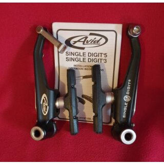 Avid Single Digit 5 V-Brakes, schwarz, Paar, NEU