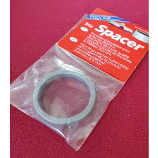 Proline Spacer, 1 1/4" (31,8mm), 15mm, silber-grau, made in Germany, NEU