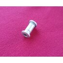 Sattelstützen-Klemmbolzen, Ergal-Alu, 9mm Durchmesser, silber, NEU