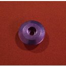 Alu Aheadcap, 1 1/4", purple inkl. Gummiring, NEU