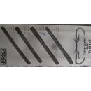 ProGrip Bullbar Griffe, Gummi, 320mm, schwarz, NEU