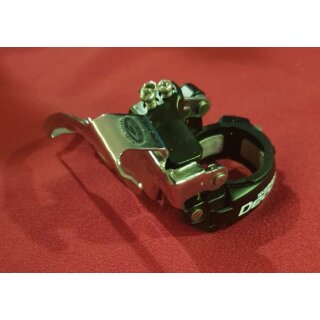 Shimano Deore FD-M510 Umwerfer, 31,8 / 34,9mm, Down/Top-Pull, Top-Swing, schwarz, NEU