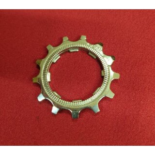 13 Zähne Ritzel, vermutlich für Campagnolo, 4,5mm dick, chrom, NEU