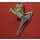 Edco Rennrad Umwerfer, 2-fach, 28,6mm, down-pull, silber, NEU