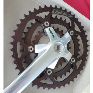 Suntour XC Pro Kurbeln 24/36/46 Zähne, 175mm, made in Japan, NEU