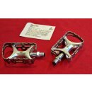 Suntour XC Pro Pedale, grease guard, champagner, titan-Finish, NEU, OVP