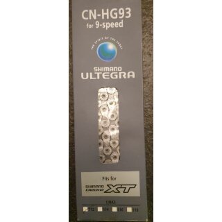 Shimano CN-HG93 9-fach Kette für Ultegra und Deore XT, 112 Glieder, NEU