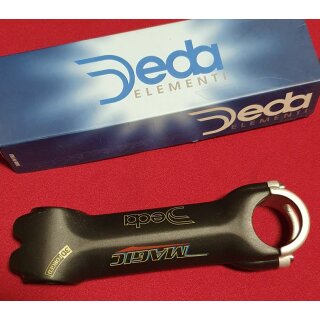 Deda Magic Rennrad Vorbau, 1 1/8“ (inkl. 1" Adapter), 31,8mm Lenkerklemmung, 130mm, NEU