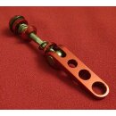 Ringlé Cam Twist Titanium Sattelstützen Schnellspanner, rot