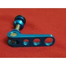 Ringlé Cam Twist Titanium Sattelstützen Schnellspanner, blau, NEU