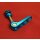 Ringlé Cam Twist Titanium Sattelstützen Schnellspanner, blau, NEU