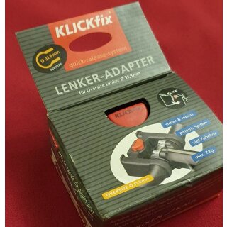 Klickfix Lenker-Adapter, Korb Lenkerhalterung, NEU