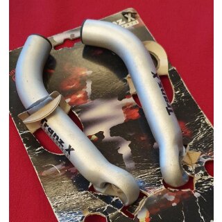 Tranz-X Barends, kurz, silber matt, NEU