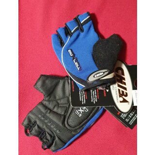 Chiba Bioxcell Classic Handschuhe, kurz, blau, M, NEU