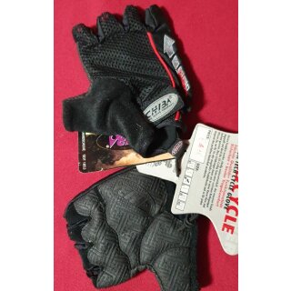 Chiba Gel Handschuhe, Netzmaterial, kurz, schwarz, M, NEU