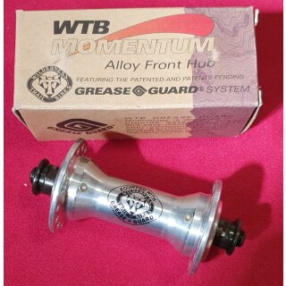 WTB Momentum Grease Guard Vorderradnabe, 32 Loch, silber, NEU