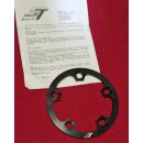 Speed-Tec Anti Chainsuck Ring / Kettenfangring, Alu, cnc-gefräßt, für 24 Zähne, 74mm Lochkreis, schwarz, NEU