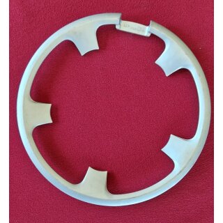 Shimano Kettenblattschutzring, Kunststoff, für 42 Zähne Kettenblätter, silber, NEU