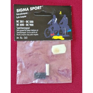 Sigma Sport Speichenmagnet für BC301, BC500, BC600, BC900, NEU