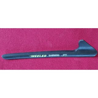 Wheeler Shimano 300LX Kettenstrebenschutz (Form wie Shimano Sharkfin), schwarz, NEU