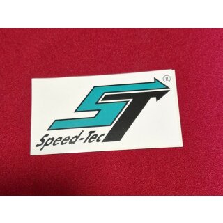 Speed-Tec Aufkleber, Sticker, 90x50mm, NEU